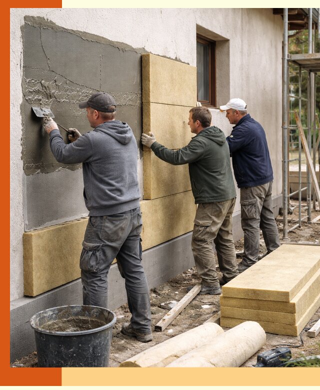 Утепление частного дома в Донецке — тепло, экономия и надежность