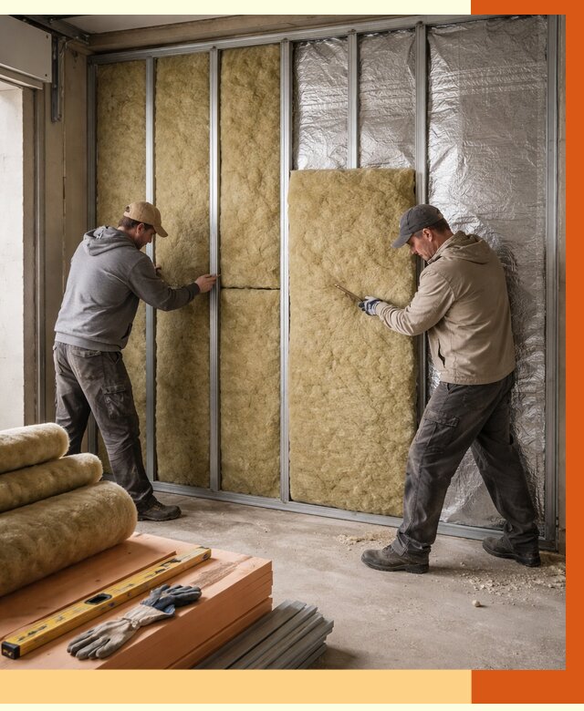 Утепление гаража изнутри в Донецке от 8211 руб/м2 — работы и цена | ТепломастерДнк