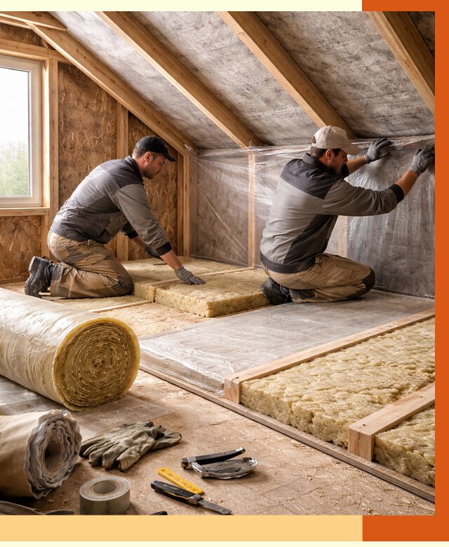 Утепление чердака в Донецке от 8211 руб/м² — теплоизоляция и комплексное утепление под ключ | ТепломастерДнк