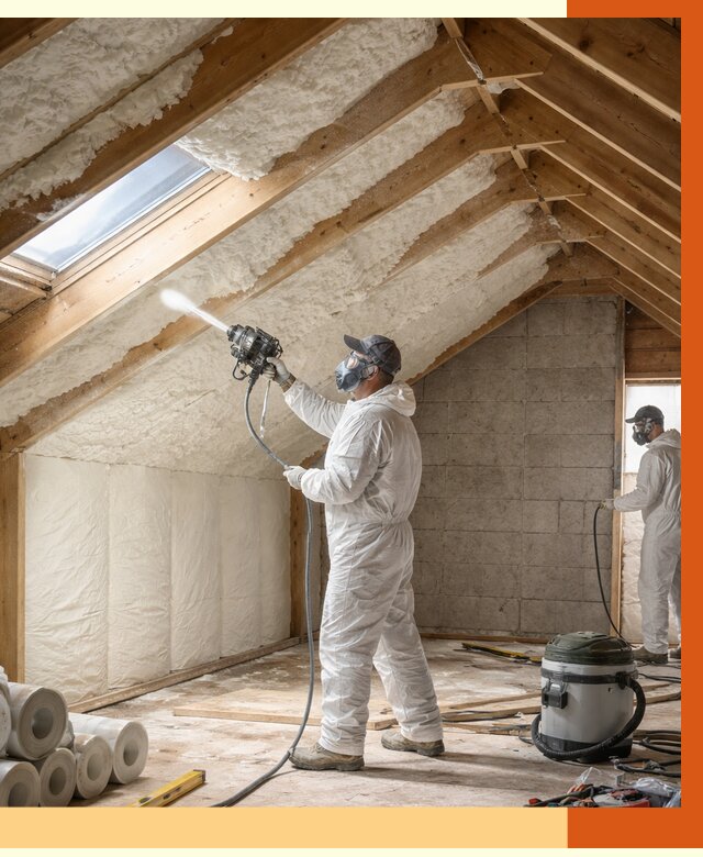 Утепление мансарды ППУ в Донецке от 3011 руб./м² — заказать под ключ | ТепломастерДнк