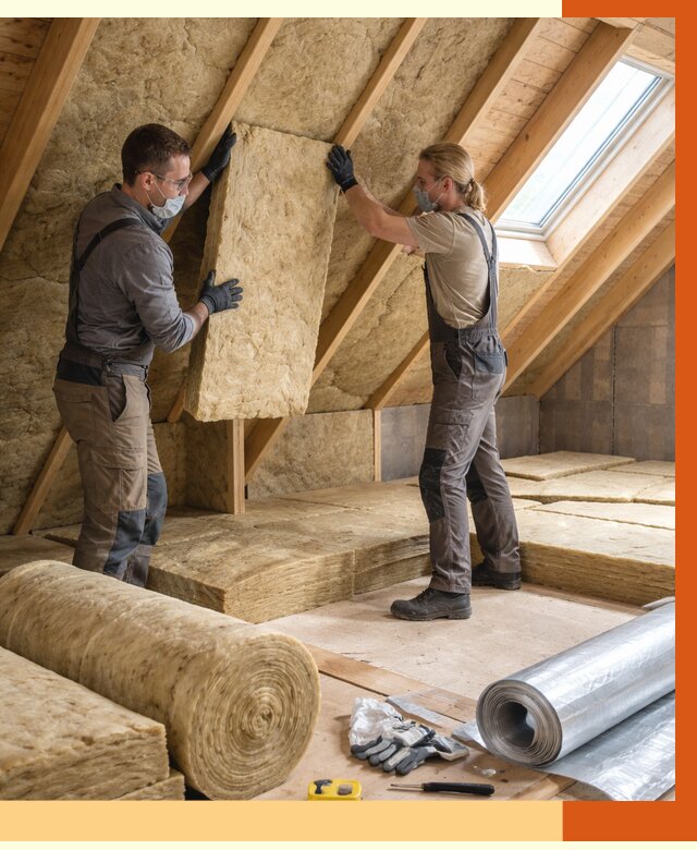 Утепление мансарды минватой в Донецке от 4598 руб./м2 — монтаж и пароизоляция | ТепломастерДнк