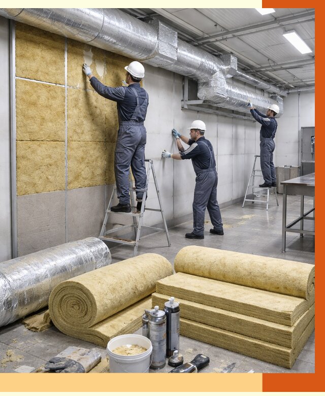 Утепление пищевого цеха в Донецке от 13685 руб./м² — комплексно под ключ | ТепломастерДнк