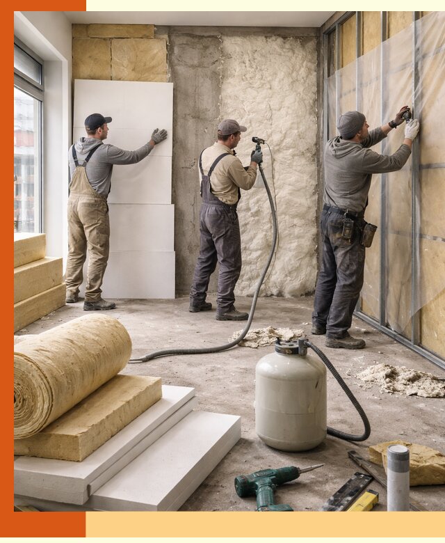 Утепление магазина в Донецке: комплексные решения по теплоизоляции