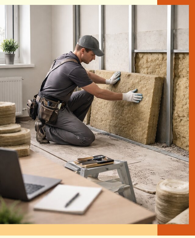 Утепление офиса в Донецке от 4927 руб/м2 — комплексное утепление офиса под ключ | ТепломастерДнк