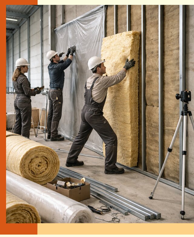 Утепление складского терминала в Донецке профессионально и надёжно