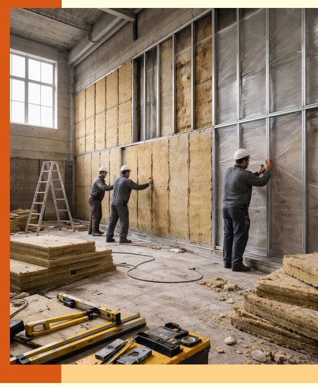 Утепление спортивного зала в Донецке качественно и недорого