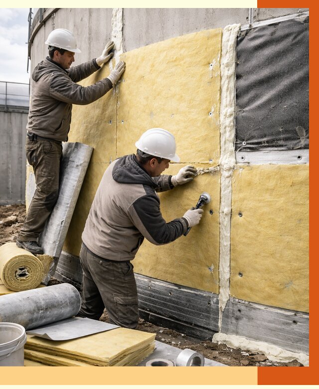 Утепление резервуара в Донецке от 30107 руб/м2 — монтаж ППУ и комплекс под ключ | ТепломастерДнк