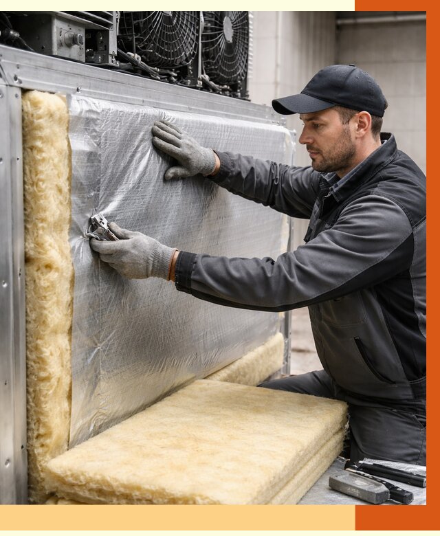 Утепление холодильного агрегата в Донецке от 9306 руб. под ключ | ТепломастерДнк