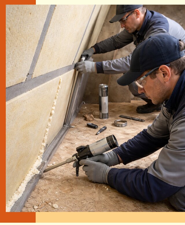 Герметизация стыков ППУ в Донецке — надежное уплотнение швов