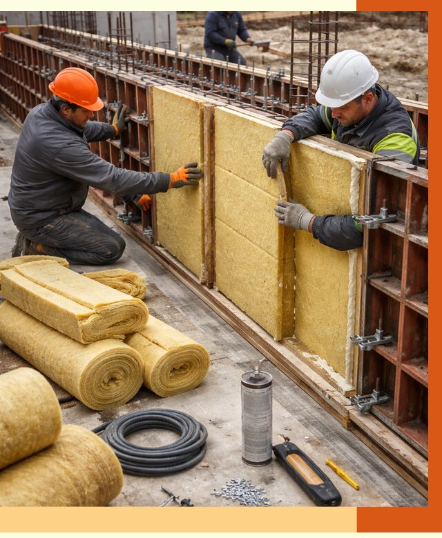 Теплоизоляция опалубки в Донецке от 7883 руб. за м2 — услуги и монтаж | ТепломастерДнк