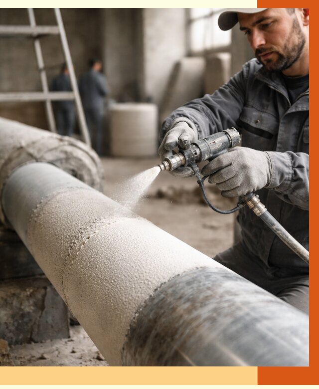 Утепление труб жидкой теплоизоляцией в Донецке от 8211 руб. под ключ | ТепломастерДнк