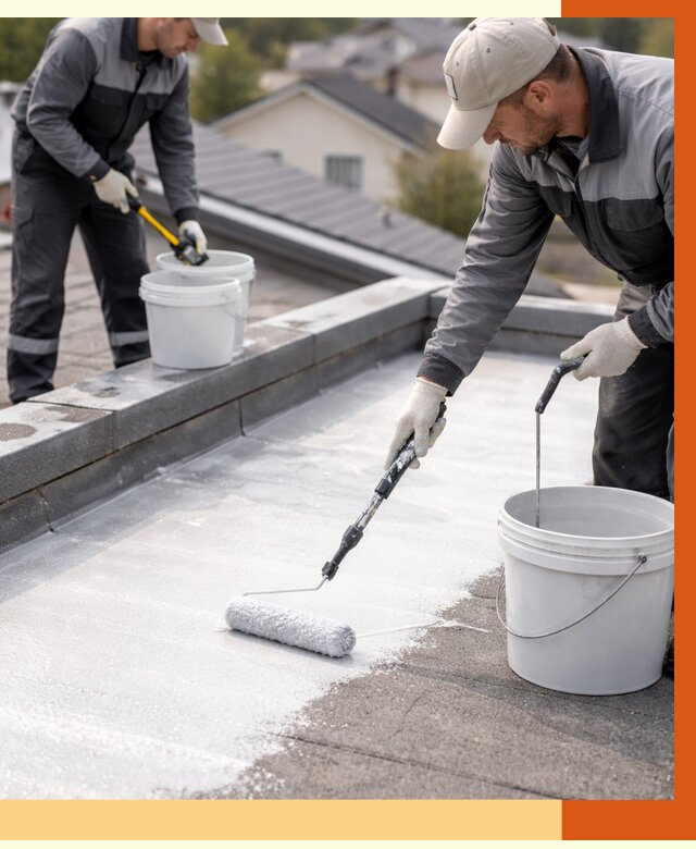 Утепление кровли жидкой теплоизоляцией в Донецке от 2354 руб./м2 | ТепломастерДнк