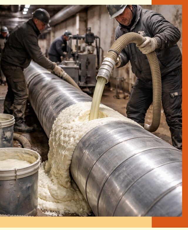 Утепление теплотрассы жидкой теплоизоляцией в Донецке от 4598 руб. | ТепломастерДнк