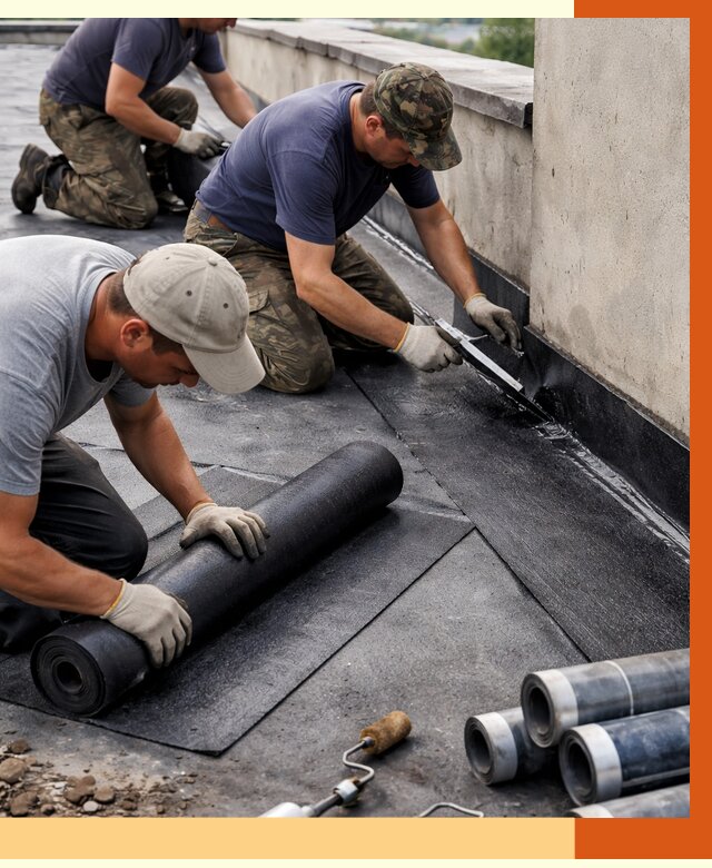 Гидроизоляция кровли в Донецке от 4927 руб. — профессиональная гидроизоляция крыши | ТепломастерДнк