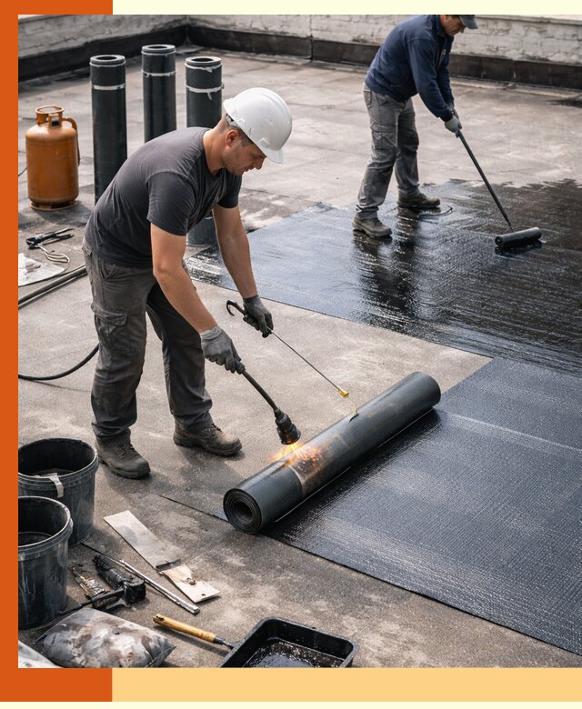 Гидроизоляция кровли в Донецке — надежная защита от протечек