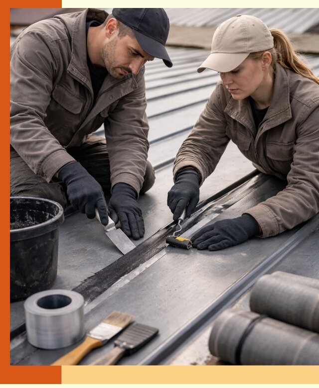 Гидроизоляция фальцевой кровли в Донецке качественно и надежно