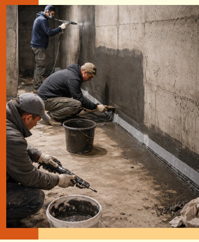 Гидроизоляция подвала в Донецке — комплексная защита от влаги