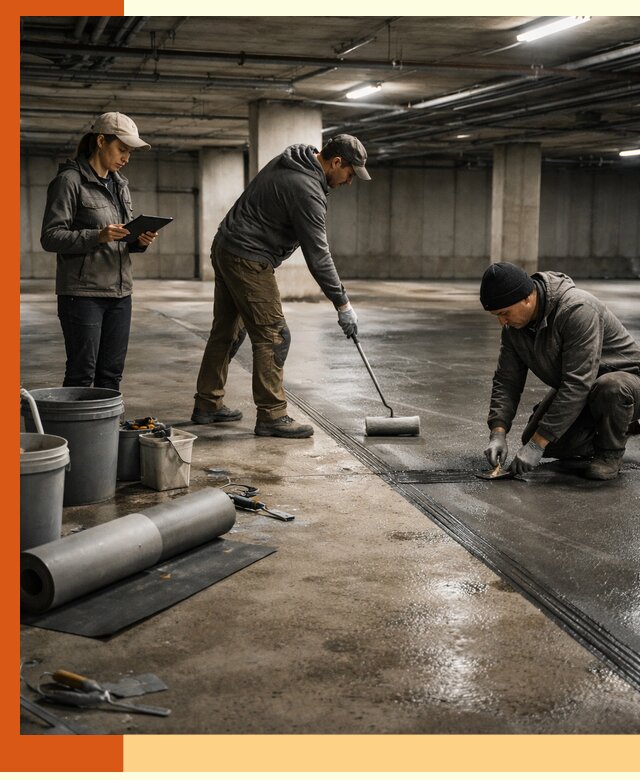 Гидроизоляция паркинга в Донецке: качественная защита зданий