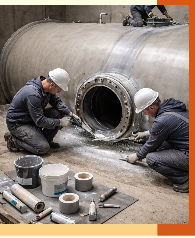 Гидроизоляция резервуара с топливом в Донецке от 82110 руб. под ключ | ТепломастерДнк