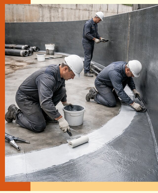 Гидроизоляция резервуара для топлива в Донецке