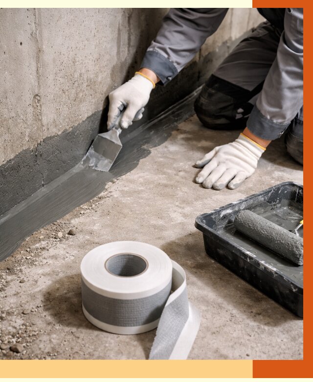 Гидроизоляция швов и герметизация стыков в Донецке от 1369 руб. | ТепломастерДнк