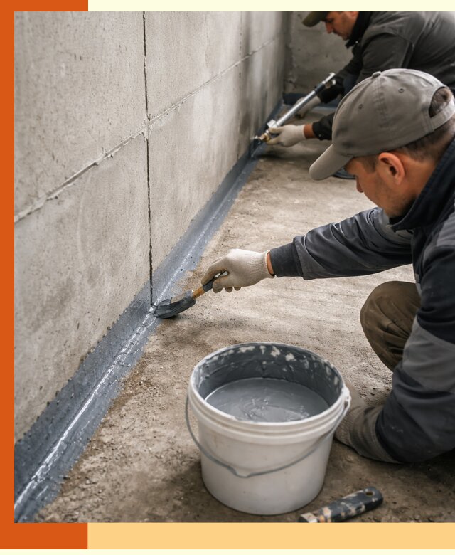 Гидроизоляция швов зданий и конструкций в Донецке