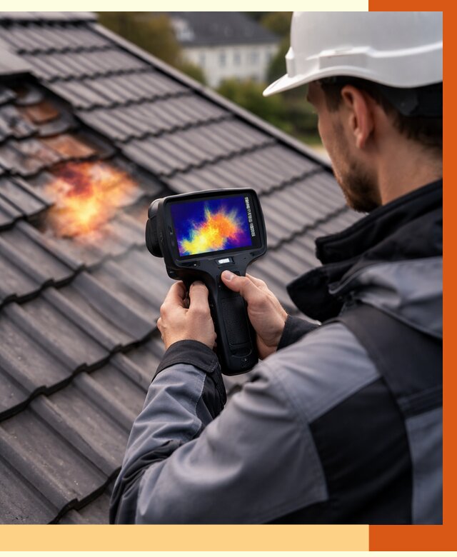 Тепловизионное обследование кровли в Донецке от 4927 руб. — ТепломастерДнк под ключ