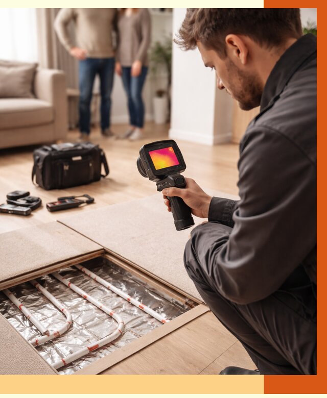 Тепловизионное обследование теплого пола в Донецке от 4927 руб. — ТепломастерДнк