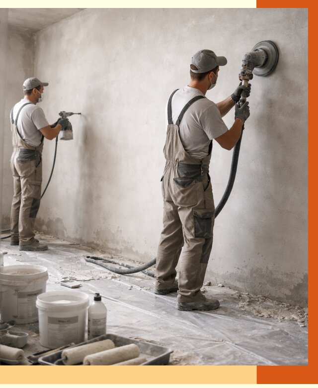 Подготовка поверхности под напыление в Донецке от 1314 руб. — ТепломастерДнк