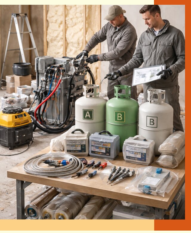 Продажа компонентов ППУ с консультацией в Донецке от 4598 руб. | ТепломастерДнк